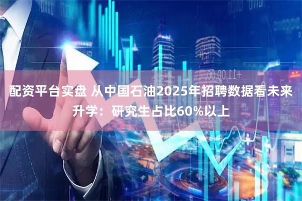 配资平台实盘 从中国石油2025年招聘数据看未来升学：研究生占比60%以上