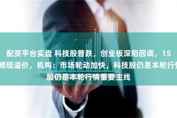 配资平台实盘 科技股普跌，创业板深陷回调，159292尾盘频现溢价，机构：市场轮动加快，科技股仍是本轮行情重要主线